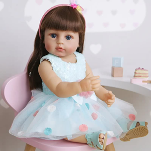 عروسک دختر 55 سانتی مدل Little Baby Girl Doll ZY605719_اسباب بازی